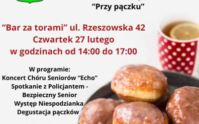 Spotkanie "Przy pączku" dla Seniorów